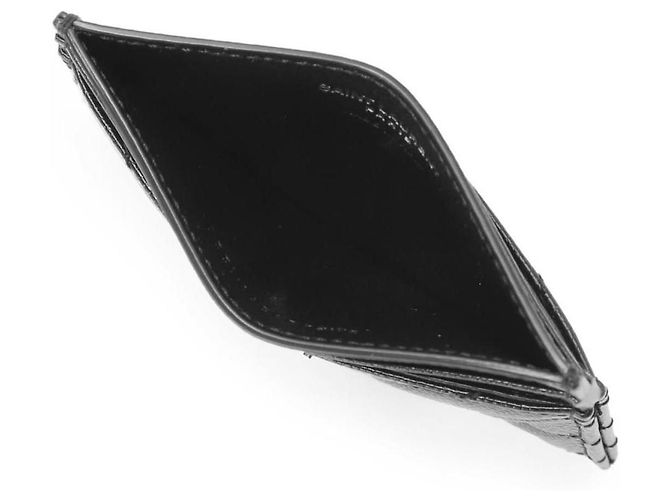 Tarjetero Monogram Saint Laurent Negro - vista 12