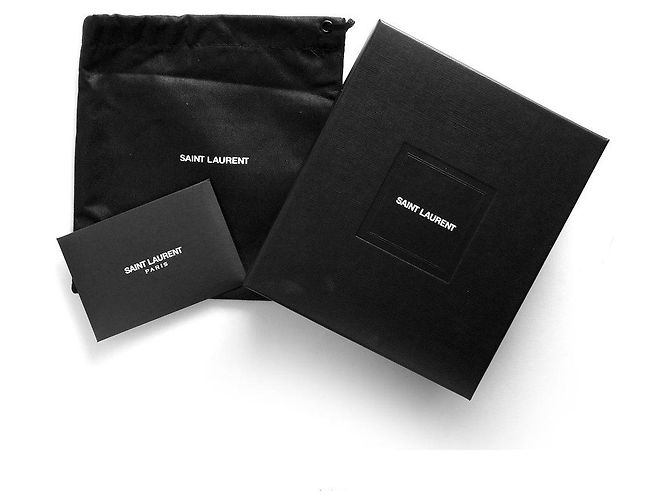 Tarjetero Monogram Saint Laurent Negro - vista 14