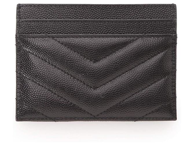 Tarjetero Monogram Saint Laurent Negro - vista 3