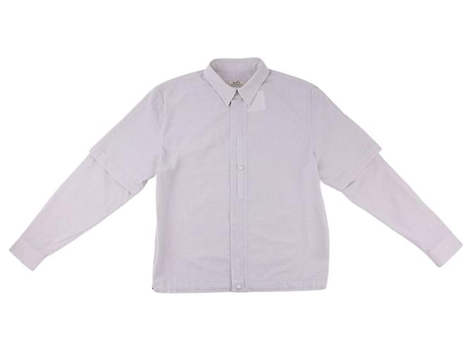 Hermès Sobrecamisa Vichy Mini Multicolore - vista 10