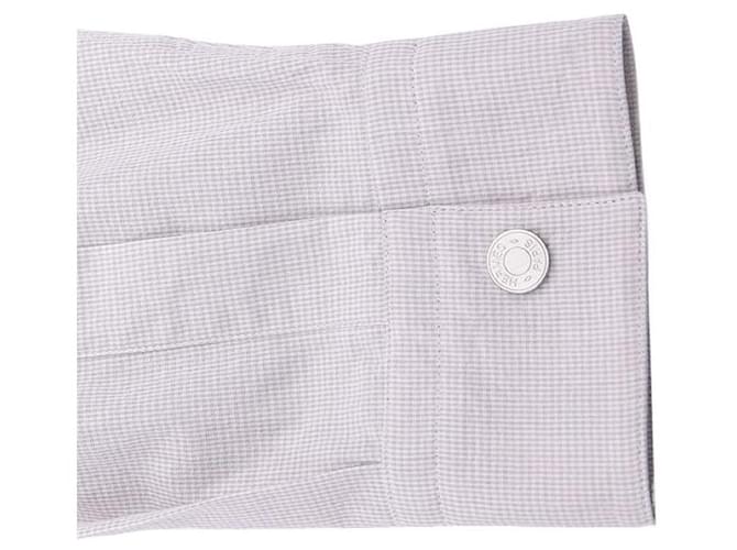 Hermès Sobrecamisa Vichy Mini Multicolore - vista 13