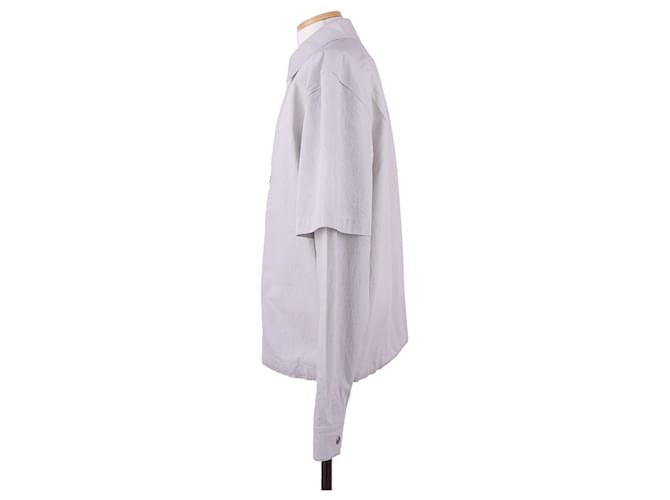 Hermès Sobrecamisa Vichy Mini Multicolore - vista 15