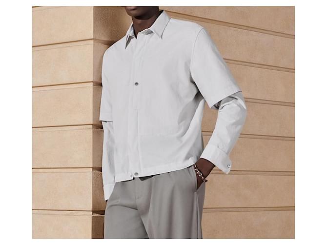 Hermès Sobrecamisa Vichy Mini Multicolore - vista 6
