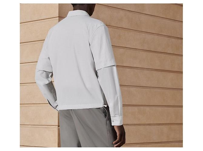 Hermès Sobrecamisa Vichy Mini Multicolore - vista 8
