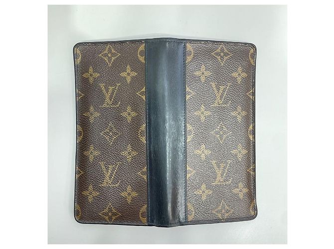 Louis Vuitton Monogram Canvas Macassar Brazza Wallet Long Wallet Silvery - view 6