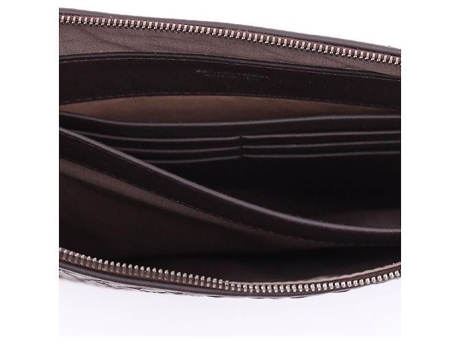 Bottega Veneta Clutch media Intrecciato marrone - vista 9