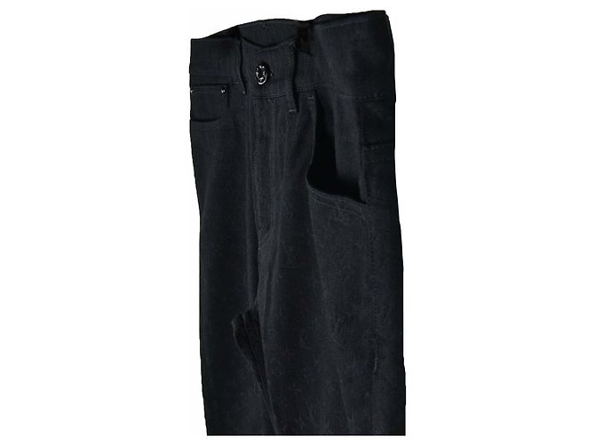 Louis Vuitton Pantaloni in denim Nero - vista 2