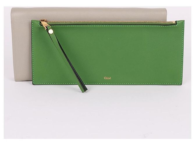 Chloé Pochette da donna Marshmallow Gray Gold Marrone - vista 10