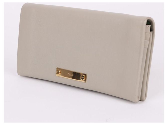 Chloé Pochette da donna Marshmallow Gray Gold Marrone - vista 3