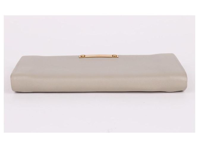 Chloé Pochette da donna Marshmallow Gray Gold Marrone - vista 7