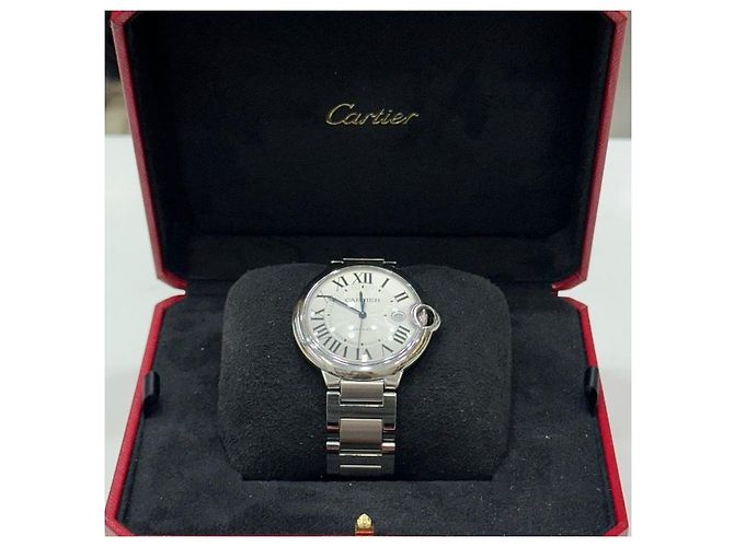 Cartier Ballon Bleu Automático Aço Preto - vista 2