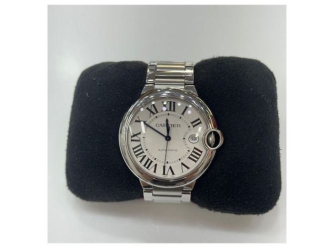 Cartier Ballon Bleu Automático Aço Preto - vista 8
