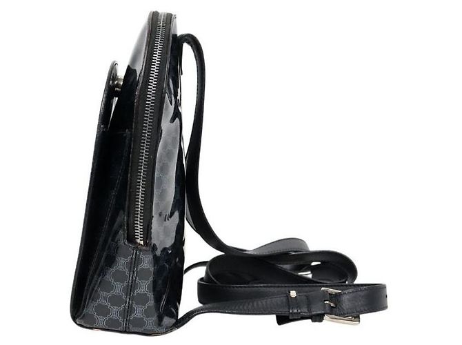 Céline Schwarzer Macadam PVC-Rucksack - Ansicht 2