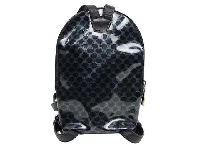 Céline Schwarzer Macadam PVC-Rucksack - Ansicht 3