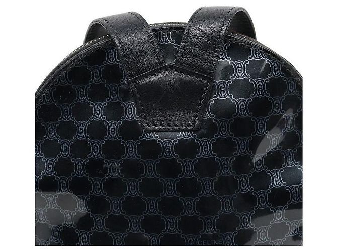 Céline Schwarzer Macadam PVC-Rucksack - Ansicht 9
