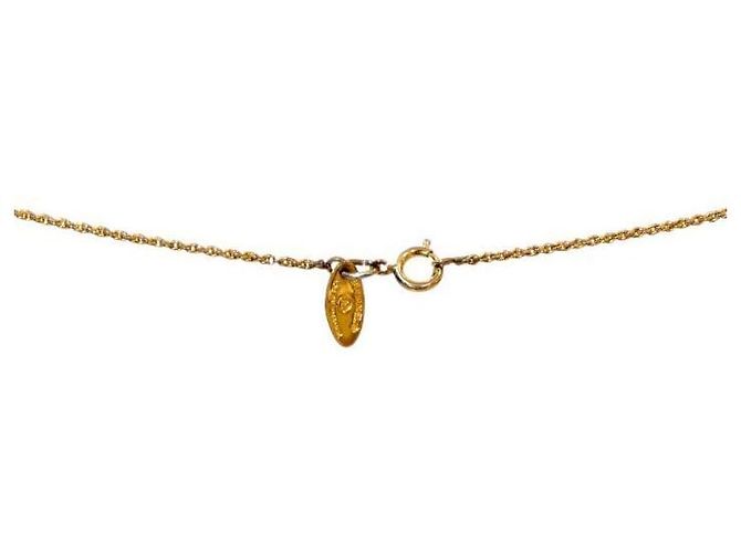 Chanel Collar Round CC Dorado - vista 3