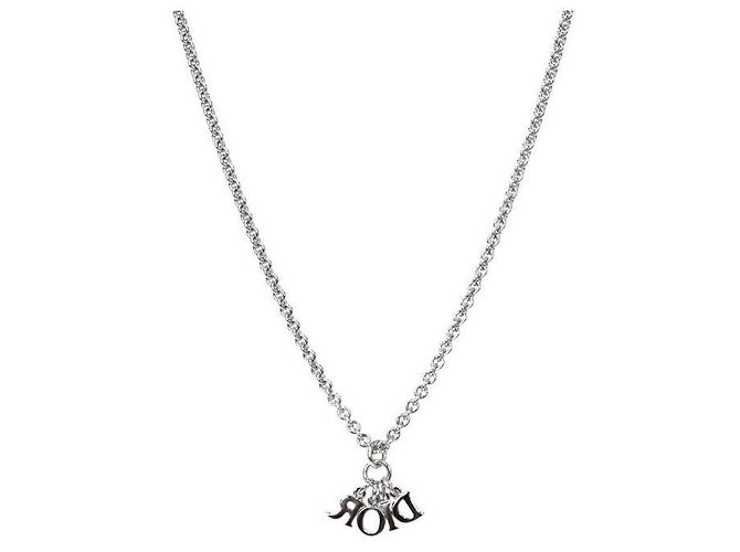 Dior Collar Mini Revolution Silver Plata - vista 2