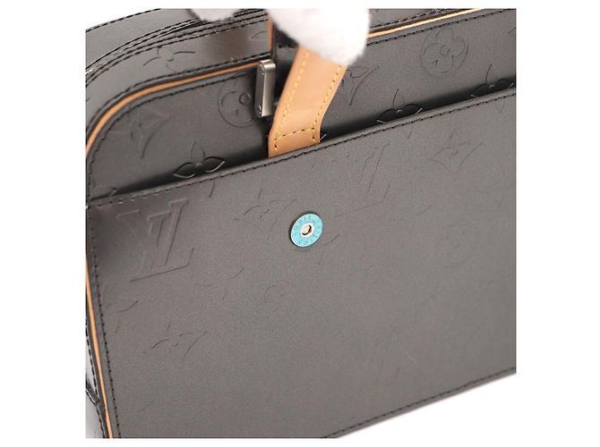 Louis Vuitton Borsa Tote Monogram Shelton Nero - vista 15