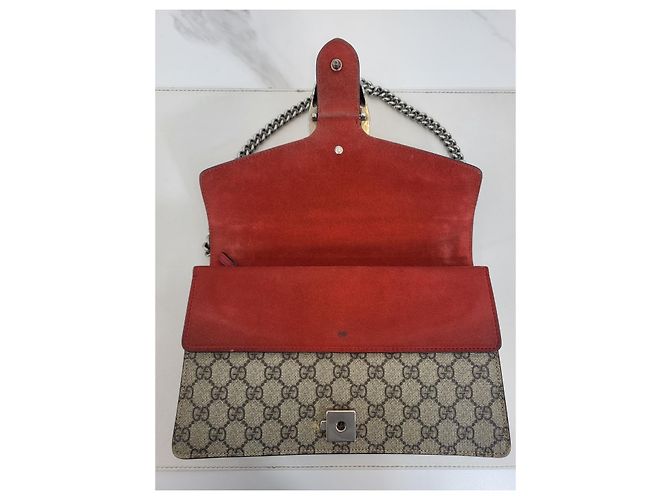Gucci Piccola borsa a tracolla Dionysus Rossa Rosso - vista 20