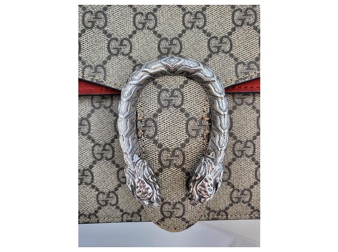 Gucci Piccola borsa a tracolla Dionysus Rossa Rosso - vista 22