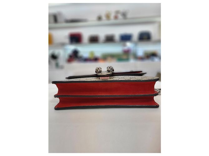 Gucci Piccola borsa a tracolla Dionysus Rossa Rosso - vista 7