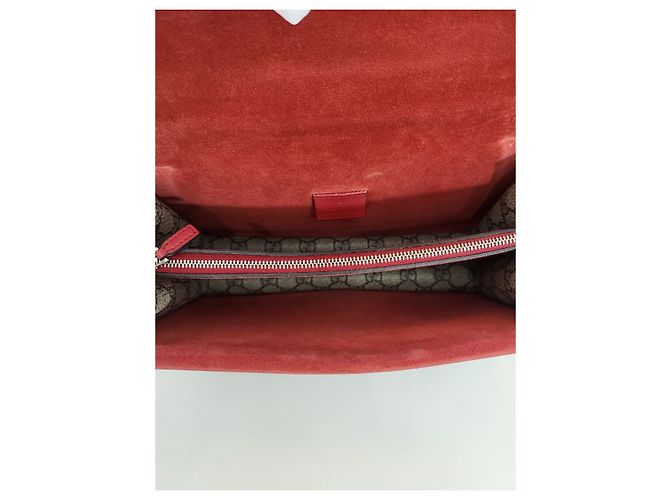 Gucci Piccola borsa a tracolla Dionysus Rossa Rosso - vista 8