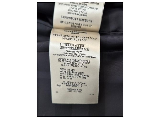 Burberry Casaco de Plumas com Capuz e Acabamento em Pele de Raposa Bege Marrom - vista 16
