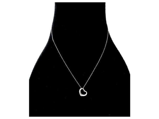 Tiffany & Co Collana Open Heart in argento - vista 5