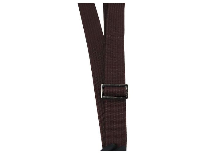 Givenchy Borsa a tracolla in tela marrone - vista 10