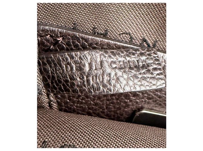 Givenchy Borsa a tracolla in tela marrone - vista 12