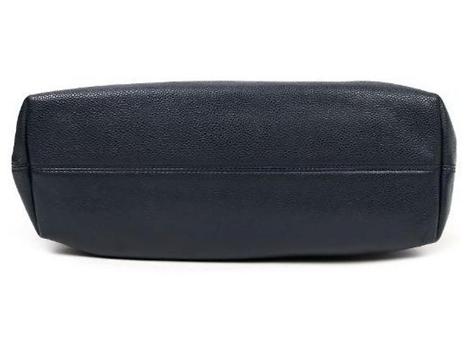 Chanel Bolsa Tote Navy Caviar - vista 4