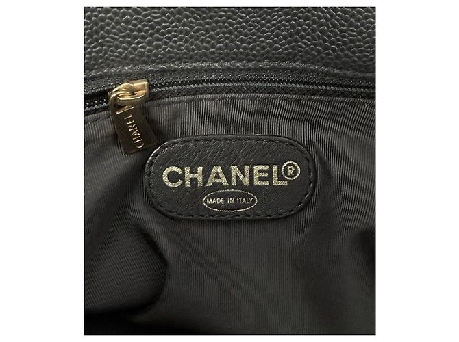 Chanel Bolsa Tote Navy Caviar - vista 9