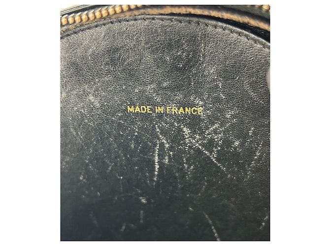 Chanel Borsa Tote Black Patent Round Big CC con manico superiore Nero - vista 9