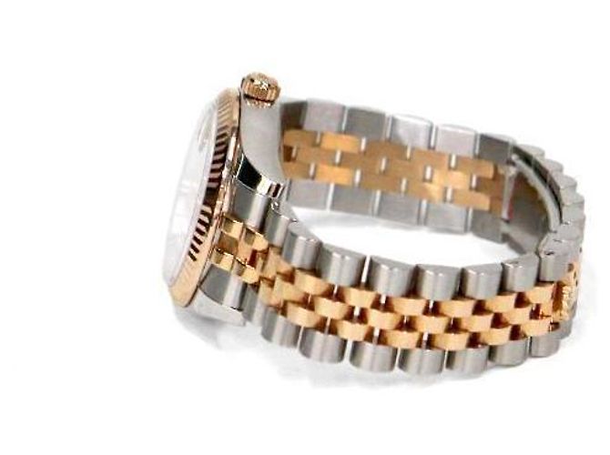 Rolex Relógio automático Datejust com combinação de diamantes Rosa - vista 3