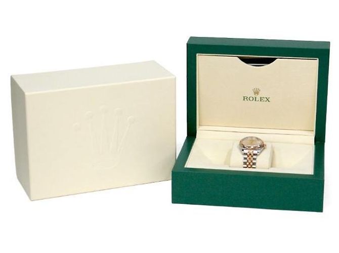 Rolex Relógio automático Datejust com combinação de diamantes Rosa - vista 7