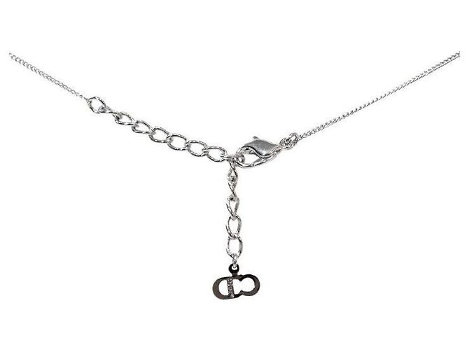 Dior Collier Vertical CD Argent - vue 3