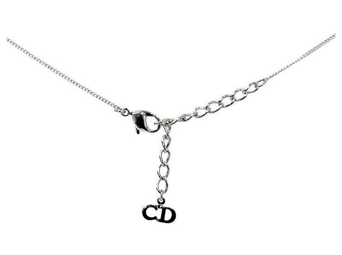 Dior Collier Vertical CD Argent - vue 4