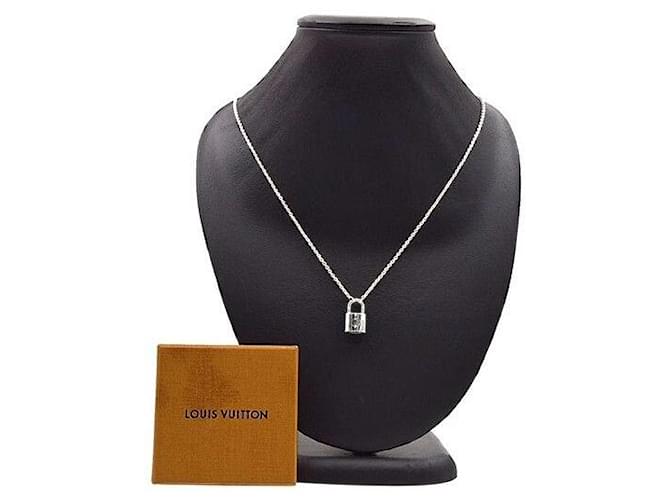 Louis Vuitton Silver Lockit Learn Halskette Silber - Ansicht 6