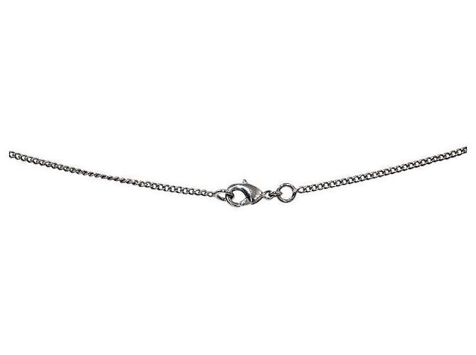 Chanel Collar Cubic CC Plata - vista 3