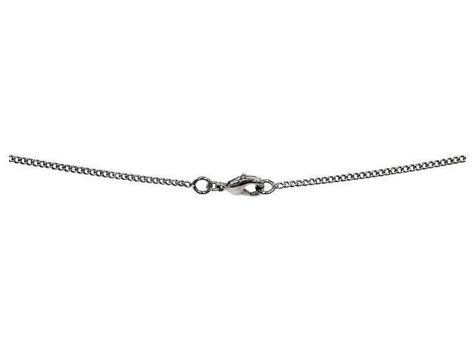 Chanel Collar Cubic CC Plata - vista 4