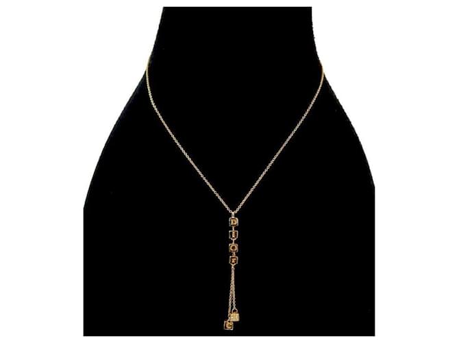 Dior Collar Cubic Cube en Oro Dorado - vista 5