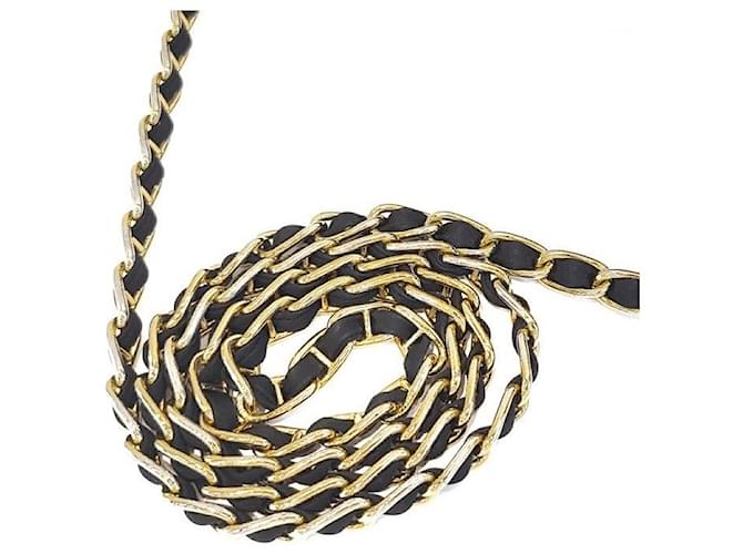 Prada Borsa a tracolla Tesuto Chain Nero - vista 4