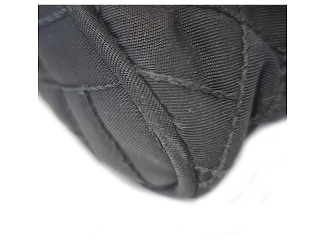 Prada Borsa a tracolla Tesuto Chain Nero - vista 5