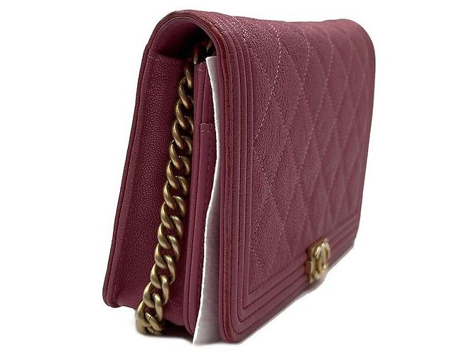 Boy Chanel Borsa a tracolla WOC in Caviar - vista 3