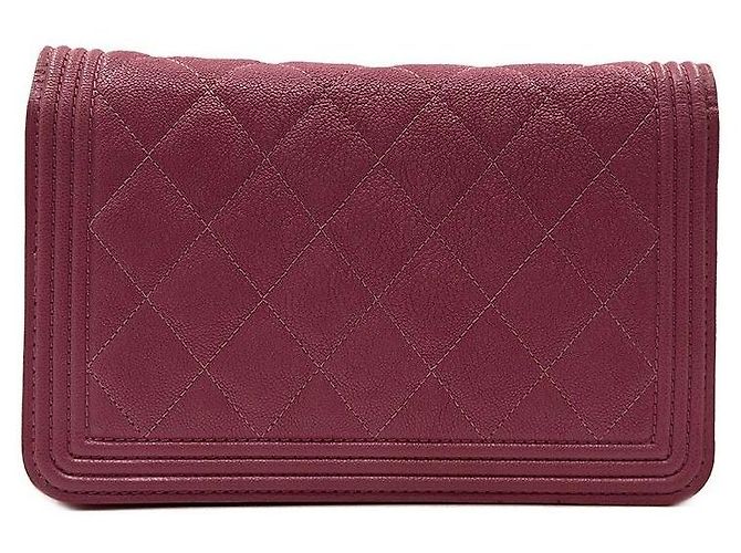 Boy Chanel Borsa a tracolla WOC in Caviar - vista 4