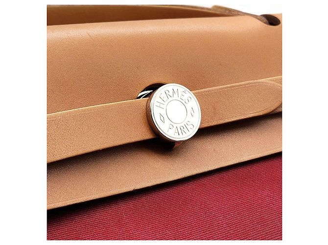 Hermès NEW ZIP Herbag Small Roja - vista 8