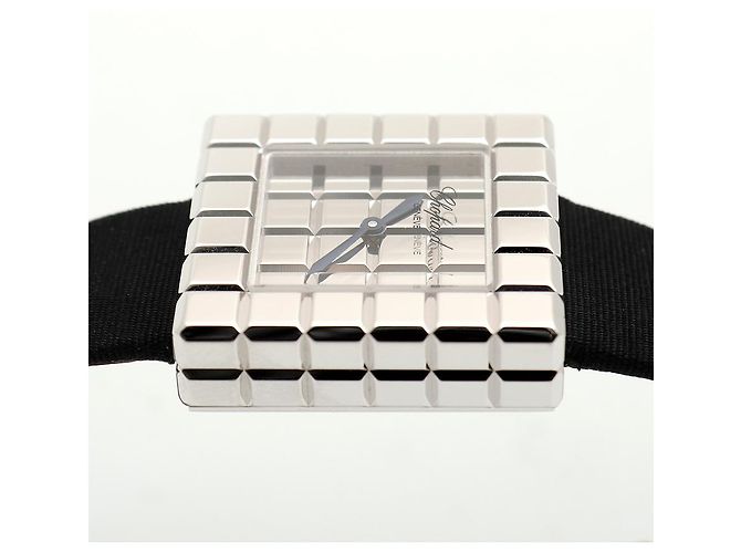 Chopard Ice Cube Small Damenuhr in Weißgold - Ansicht 14