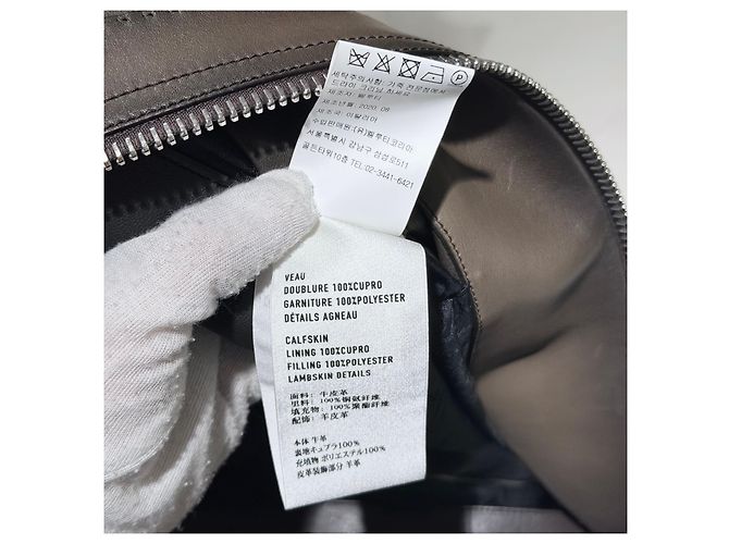 Berluti Bomberjacke aus Kalbsleder Braun - Ansicht 10