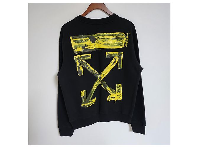 Off White Acrylic Arrow Sweatshirt Multiple colors - view 6