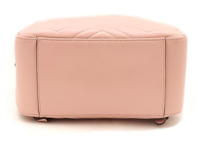 Gucci Zaino GG Marmont Matelassé Rosa - vista 6